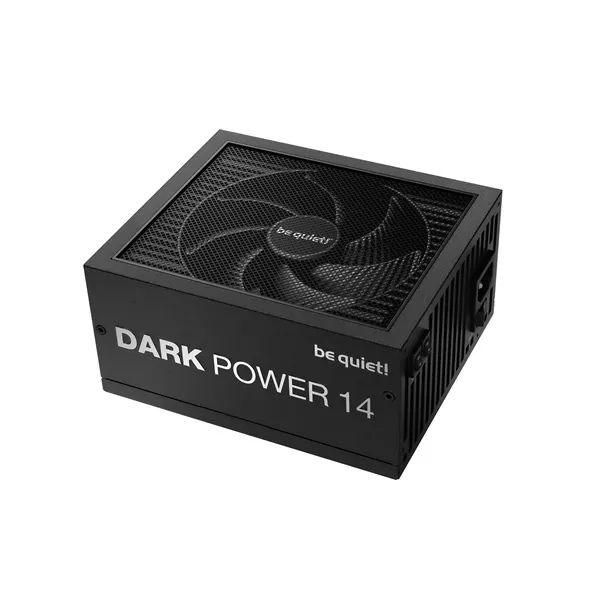 Be Quiet! Tápegység 1000W - DARK POWER 14 (80+ Titanium, ATX3.1, PCIe5.1, moduláris, fekete) – 4. kép