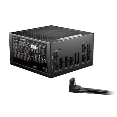 Be Quiet! Tápegység 1200W - POWER ZONE 2 (80+ Platinum, ATX3.1, moduláris, félpasszív ventilátor, fekete) – 2. kép