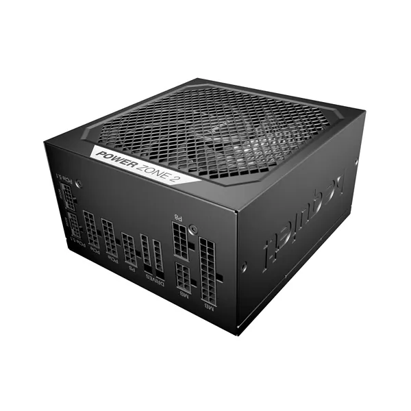 Be Quiet! Tápegység 1200W - POWER ZONE 2 (80+ Platinum, ATX3.1, moduláris, félpasszív ventilátor, fekete) – 5. kép