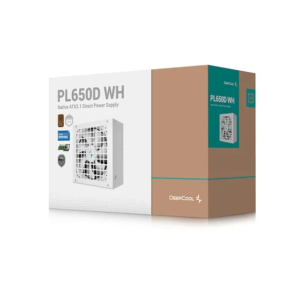 DeepCool 650W 80+ Bronze PL650D White – 7. kép