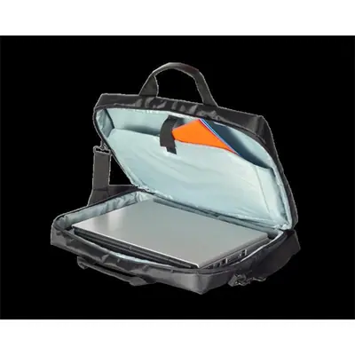 Advance Notebook táska - BASICLINE 16" (Max.: 16", vállpánt, fekete) – 2. kép
