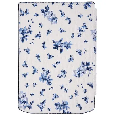 POCKETBOOK e-book tok - PB629_634 Shell gyári Tok Virágos – 2. kép