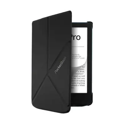 POCKETBOOK e-book tok - PB629_634 Shell gyári Tok Origami Fekete – 2. kép