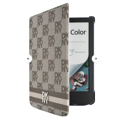 POCKETBOOK e-book tok -  PB629_634 Shell gyári Tok Bézs DKNY – 2. kép