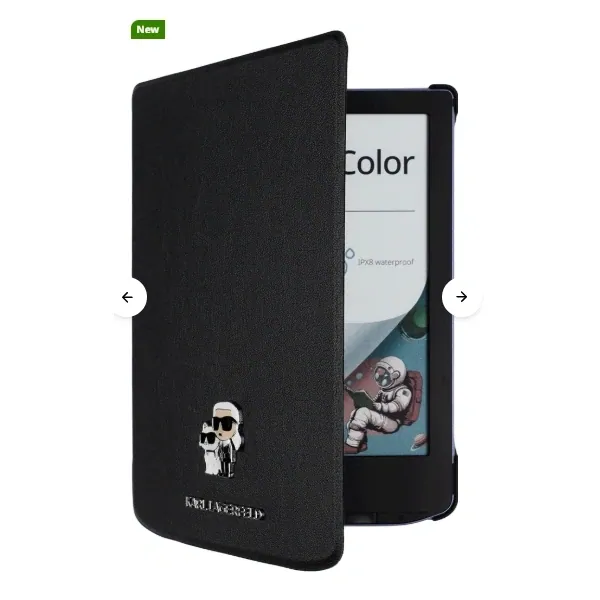 POCKETBOOK e-book tok - PB629_634 Shell gyári Tok fekete KL – 2. kép