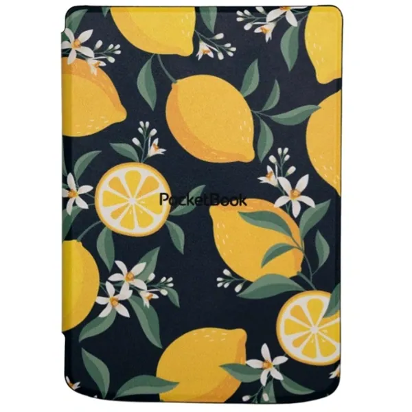 POCKETBOOK e-book tok - PB629_634 Shell gyári Tok lemons print – 2. kép