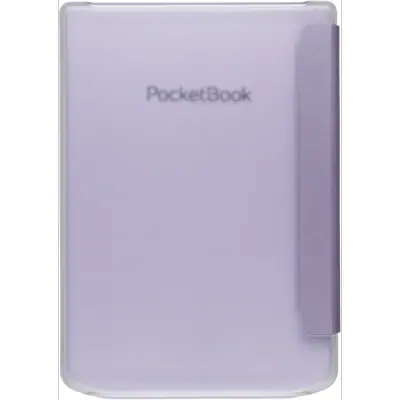 POCKETBOOK e-book tok - PB619, PB629, PB634 Shell transparent strap gyári Tok lila – 2. kép