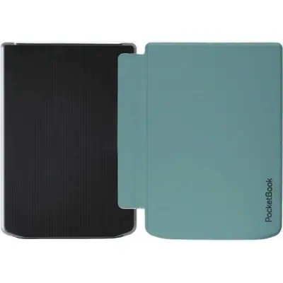 POCKETBOOK e-book tok - PB619, PB629, PB634 Shell transparent strap gyári Tok Sage – 2. kép