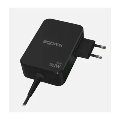 APPROX Telefontöltő - USB Type-C, 90W gyorstöltő + 1.8m kábel, Fekete