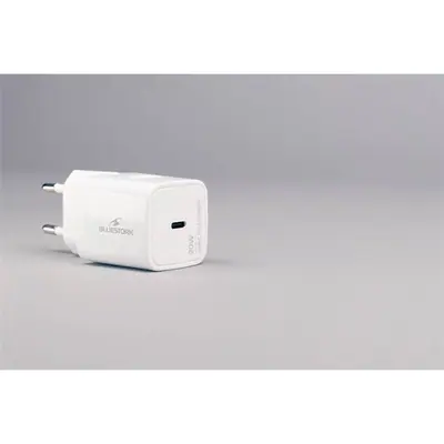 Bluestork Hálózati töltő - PW-20-C (USB-C, 20W, fehér) – 2. kép