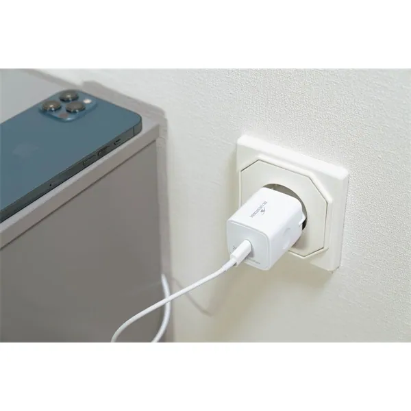 Bluestork Hálózati töltő - PW-20-C (USB-C, 20W, fehér) – 7. kép