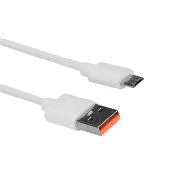 S-Link kábel - AND-KC19B (2.4A, Micro USB, 100cm adat+töltőkábel, fehér) – 2. kép