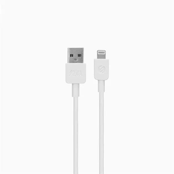 S-Link Autós töltő - SL-EC30L (2db USB, 5V/2.4A/3,4A, 17W, Lightning, 100cm adat+töltőkábel, fehér) – 4. kép