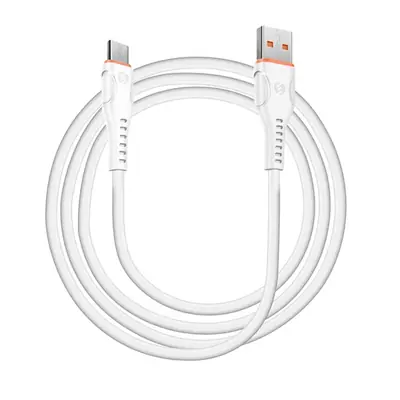 S-Link Hálózati töltő - SL-EC50 (2xUSB, 5V/2.4A, 12W, Gyorstöltés, Micro-USB 100cm adat+töltőkábel, fehér) – 2. kép