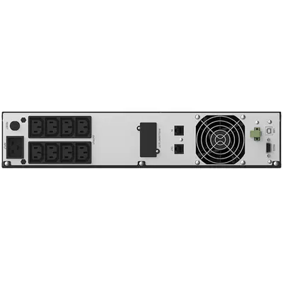NJOY Szünetmentes 3000VA - Argus 3000 (8 IEC C13, line-interaktív, RJ45, RS232, USB, szoftver, LCD kijelző, 2U rack) – 2. kép