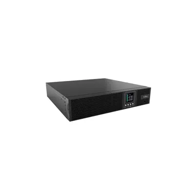 NJOY Szünetmentes 1000VA - Aster 1K (8x IEC C13, On-line, RS232, USB, szoftver, LCD kijelző, 2U rack) – 2. kép