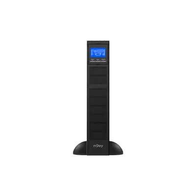 NJOY Szünetmentes 3000VA - Balder 3000 (On-line, RS232, USB, szoftver, LCD kijelző, 2U rack) – 2. kép