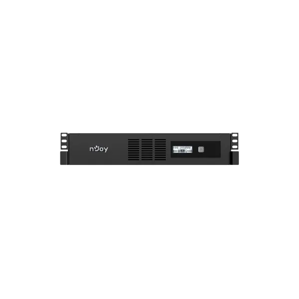 NJOY Szünetmentes 800VA - Code 800 (4 IEC C13, line-interaktív, USB menedzsment, szoftver, LCD kijelző, 2U rack) – 2. kép