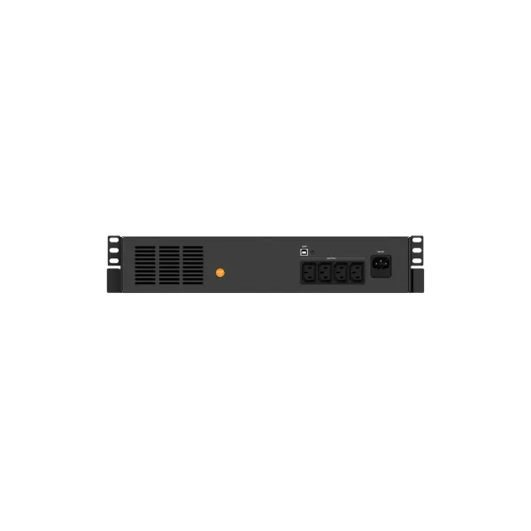 NJOY Szünetmentes 800VA - Code 800 (4 IEC C13, line-interaktív, USB menedzsment, szoftver, LCD kijelző, 2U rack) – 3. kép