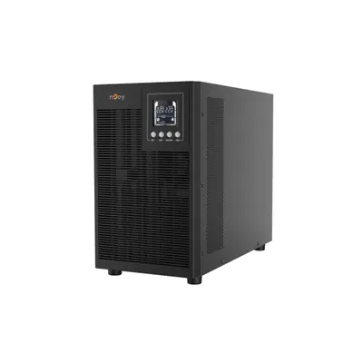 NJOY Szünetmentes  3000VA - Echo Pro 3000 (4 Schuko, RS-232, On-line, szinuszhullám, generátor támogatás, fekete) – 2. kép