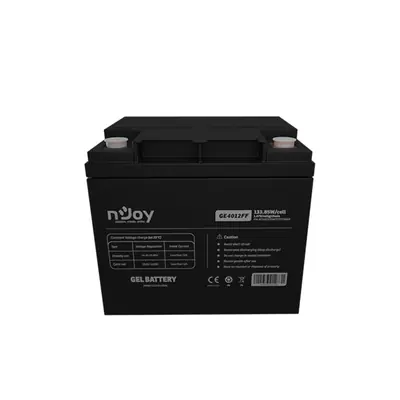 NJOY akkumulátor - GE4012FF (12V/40Ah, T6, zárt, gondozás mentes, GEL)