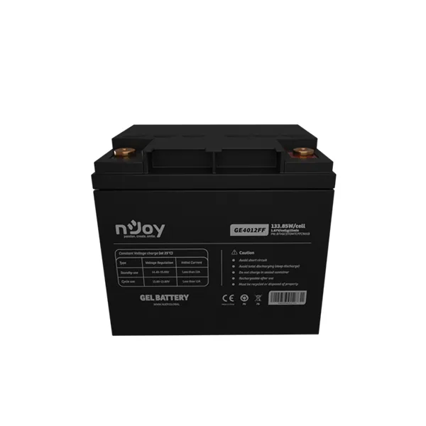 NJOY akkumulátor - GE4012FF (12V/40Ah, T6, zárt, gondozás mentes, GEL) – 2. kép