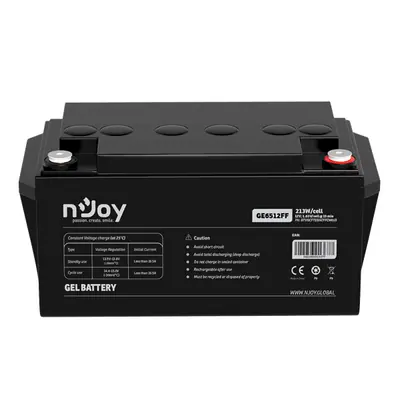 NJOY akkumulátor - GE6512FF (12V/65Ah, T6, zárt, gondozás mentes, GEL) – 2. kép