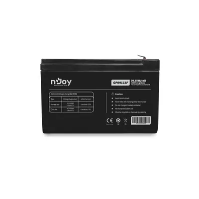 NJOY Szünetmentes akkumulátor - GP09122F (12V/9Ah, T2/F2, zárt, gondozás mentes, AGM) – 2. kép