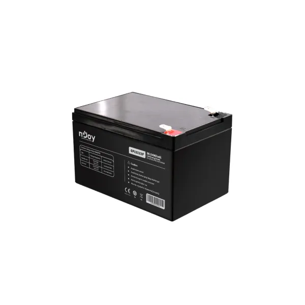 NJOY Szünetmentes akkumulátor - GP12122F (12V/12Ah, T2/F2, zárt, gondozás mentes, AGM) – 3. kép