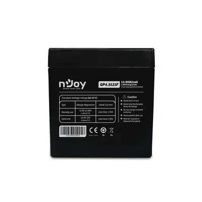 NJOY Akkumulátor - GP4.5121F (12V/4.5Ah, T1/F1, zárt, gondozás mentes, AGM) – 2. kép
