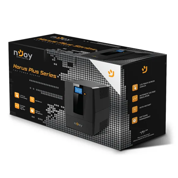 Njoy PWUP-LI060H1-AZ01B Horus Plus 600 LCD 600VA UPS – 6. kép