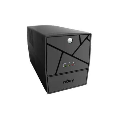 NJOY Szünetmentes  1000VA - Keen 1000 USB (4 Schuko, line-interaktív, USB menedzsment, RJ11/45 vonalvédelem, fekete) – 2. kép