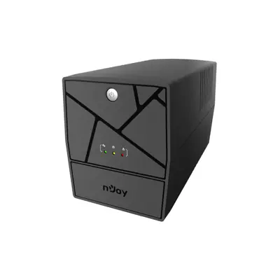 NJOY Szünetmentes  1500VA - Keen 1500 USB (4 Schuko, line-interaktív, USB menedzsment, RJ11/45 vonalvédelem, fekete) – 2. kép