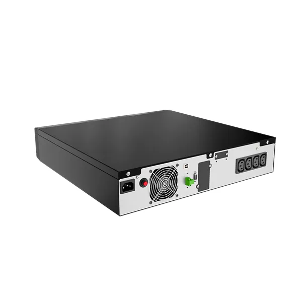 NJOY Szünetmentes 2000VA - Runa 2000 (On-line, RS232, USB, szoftver, LCD kijelző, 2U rack) – 5. kép