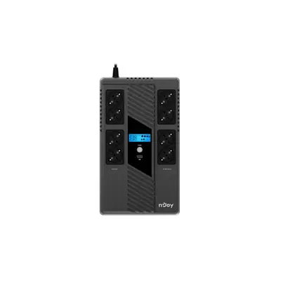 Njoy UPCSBLS680TTOAZ01B Token 800 LCD 800VA UPS – 2. kép