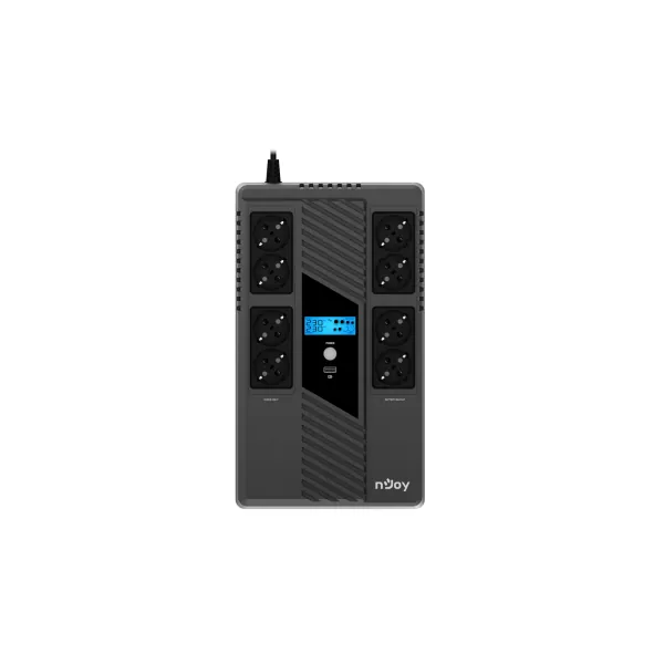Njoy UPCSBLS680TTOAZ01B Token 800 LCD 800VA UPS – 2. kép