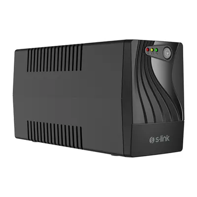 S-Link szünetmentes 800VA - MIGHT U80 (600VA, 12V7Ah*1, 360W, Line-Interactive, 2 schuko)
