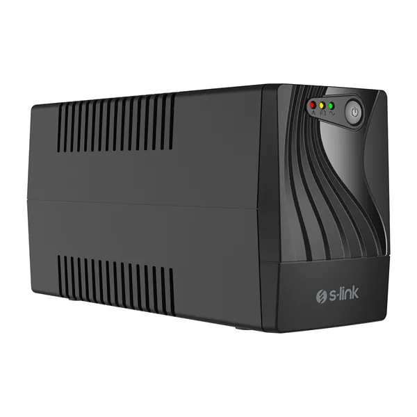 S-Link szünetmentes 800VA - MIGHT U80 (600VA, 12V7Ah*1, 360W, Line-Interactive, 2 schuko)