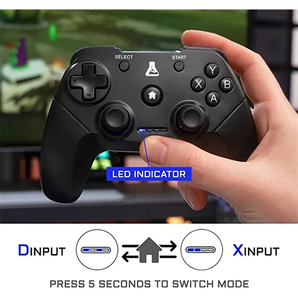 The G-Lab Gamepad - K PAD THORIUM (USB, PC/PS3) – 5. kép