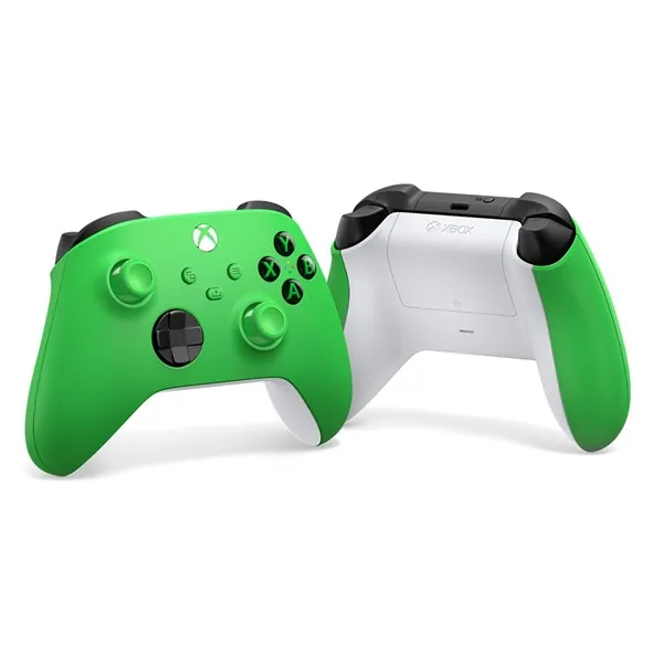 Microsoft Gamepad - Xbox Series X/S/One Wireless Controller Velocity Green, White – 6. kép