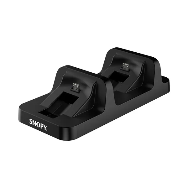 Snopy Gamepad töltő - SG-PS4 (dokkoló 2x PS4 kontroller töltéséhez, fekete) – 2. kép