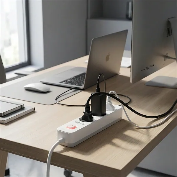 S-Link Túlfeszültségvédő - SPG301S (1,5m, 750 Joule, 16A, 3680W, 3db schuko, fehér) – 3. kép