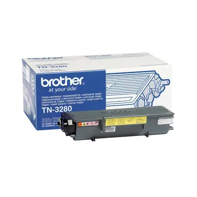 Brother Toner TN-3280, Nagy töltetű - 8000 oldal, Fekete