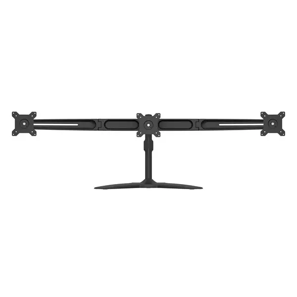 MULTIBRACKETS Asztali állvány (3 képernyős rögzítőkar), M VESA Desktopmount Triple Stand 15-24" (max.VESA: 100x100 mm) – 2. kép