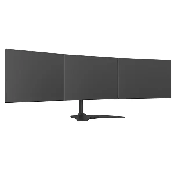 MULTIBRACKETS Asztali állvány (3 képernyős rögzítőkar), M VESA Desktopmount Triple Stand 15-24" (max.VESA: 100x100 mm) – 6. kép