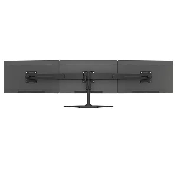 MULTIBRACKETS Asztali állvány (3 képernyős rögzítőkar), M VESA Desktopmount Triple Stand 15-24" (max.VESA: 100x100 mm) – 8. kép