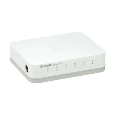 D-LINK Switch 5x1000Mbps Műanyagházas Asztali, GO-SW-5G/E – 2. kép