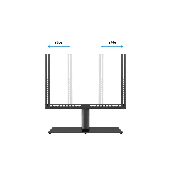 MULTIBRACKETS Forgatható asztali állvány, M VESA Tablestand Turn Black Large MAX 600x400 (40-60", 40kg) – 7. kép