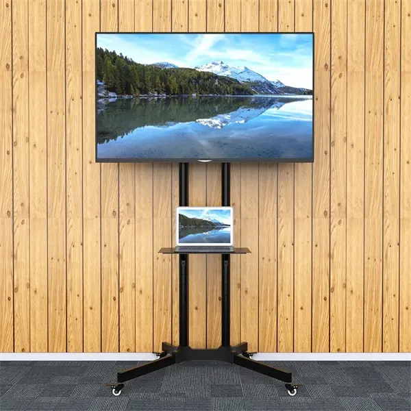 TECHLY ICA-TR6 gurulós padlóállvány 30-65" LED/LCD kijelzőhöz – 5. kép