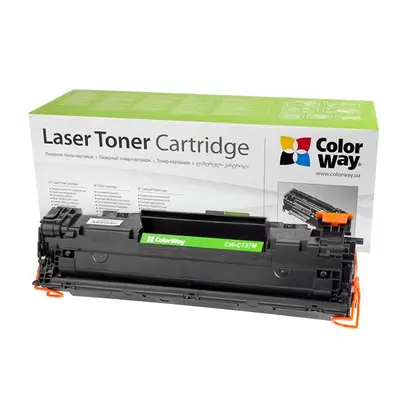 COLORWAY Toner CW-C737M, 2400 oldal, Fekete - Canon:737